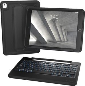 ZAGG - Rugged Book Keyboard Folio Case for iPad 10.2''/iPad Pro 10.5''/iPad Air 10.5'' - Black - ONLINE ONLY