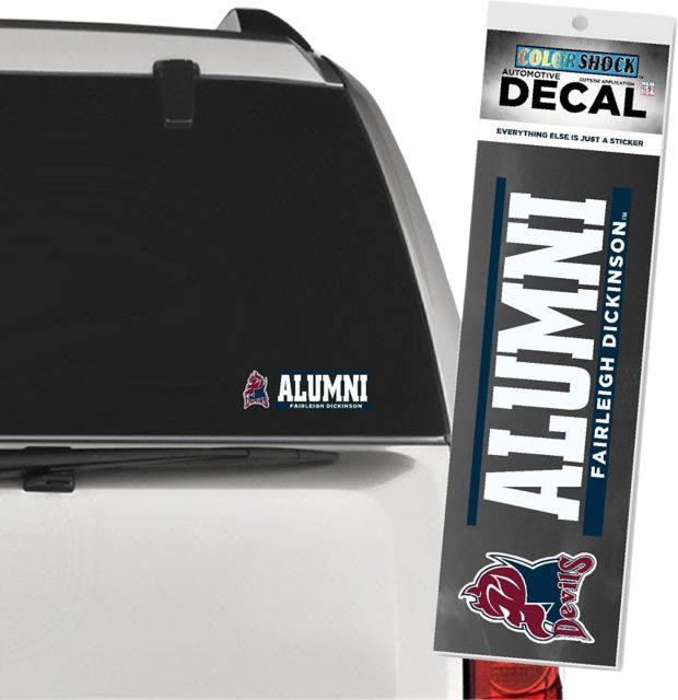 Fairleigh Dickinson University Devils Alumni Decal