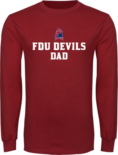 FDU Devils Long Sleeve T Shirt FDU Devils  Dad - ONLINE ONLY