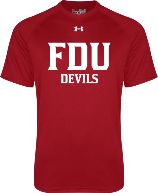 FDU Devils Under Armour Tech Tee FDU Devils Stacked - ONLINE ONLY