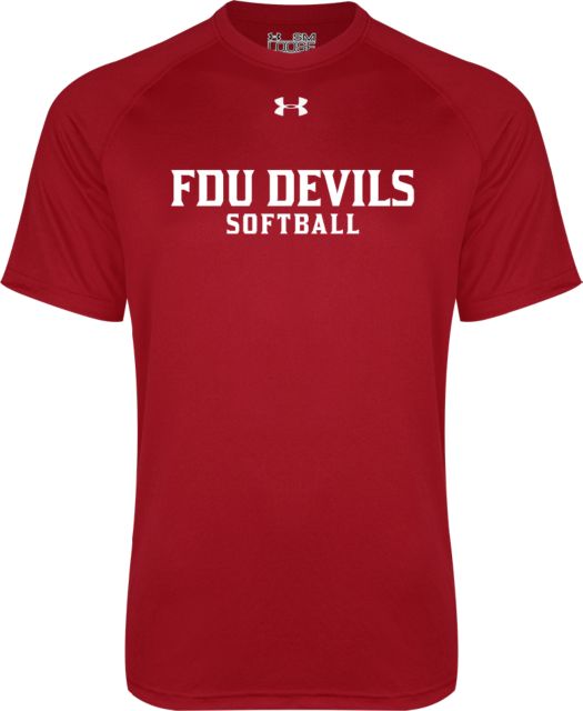 FDU Devils Under Armour Tech Tee FDU Devils Softball - ONLINE ONLY