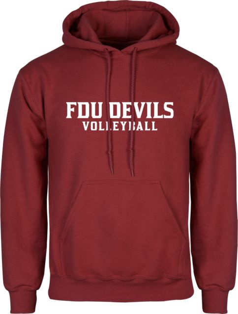 FDU Devils Fleece Hoodie FDU Devils Volleyball - ONLINE ONLY