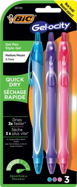 GELOCITY QUICK DRY FASHION 3PK